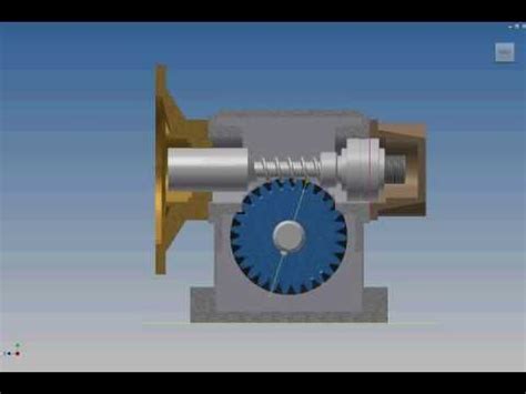 Worm Gear Animation | Autodesk inventor, Worms, Inventor