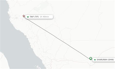 Direct Non Stop Flights From Sharurah To Taif Schedules