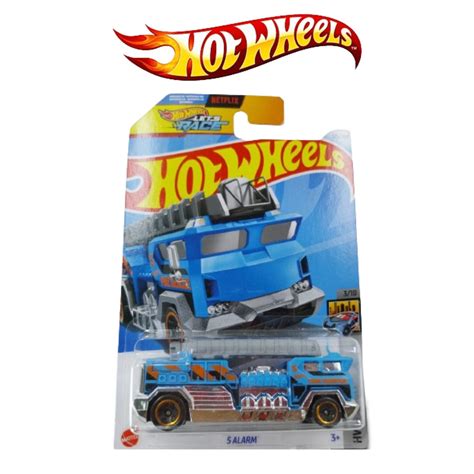 Jual Hot Wheels 5 Alarm Pemadam Biru HW Metro Lets Race Shopee Indonesia