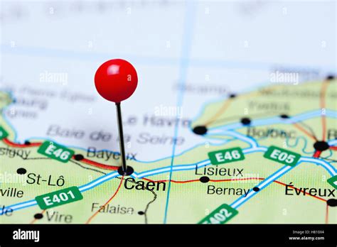 map caen france banque de photographies dimages haute resolution