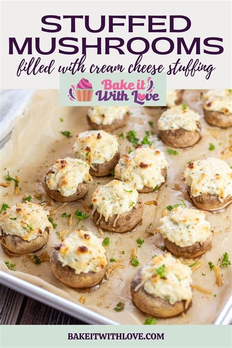 My Quick And Easy Cream Cheese Stuffed Mushrooms Are The Perfect Bite