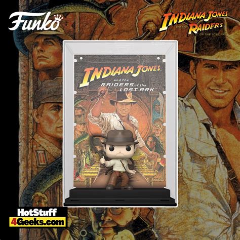 New Indy Raiders Of The Lost Ark Funko Movie Poster