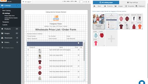 Product Order Forms Easily Create Order Forms And Catalogs With Custom