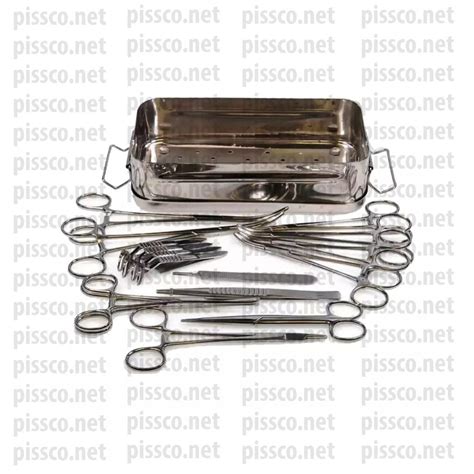 Spay Kit Veterinary Surgical Instruments Pissco