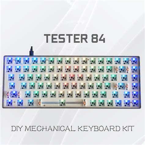Mua 84 Key Modular Mechanical Keyboard Hot Swappable with RGB light giá rẻ nhất TecKi Vn