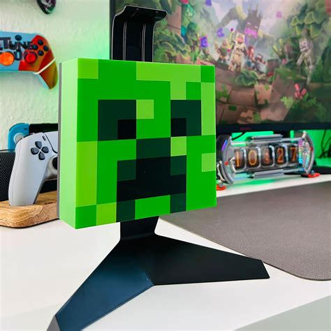 Creeper Kopfh Rer St Nder Mit Licht Minecraft Elbenwald