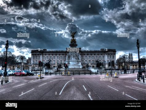 Buckingham Palace London Shot In High Dynamic Range HDR From The