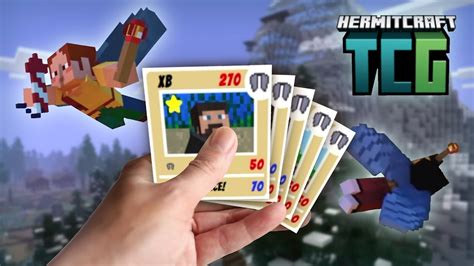 I Made An Actual Deck This Time [ Minecraft Hermitcraft Tcg ] Youtube