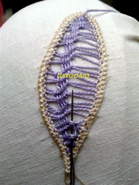 Tutorial Macrame Rumeno Point Lace Laseta Pizzo Rinascimento