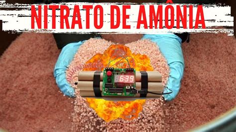 Nitrato de Amônia Explosivo YouTube