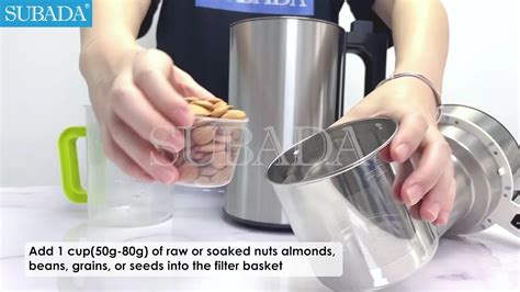 7 In 1 Soup Almond Milk Maker Machine With Stainless Steel Inner For