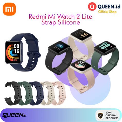 Jual Tali Jam Strap Xiaomi Redmi Mi Watch 2 Lite Silicone Rubber