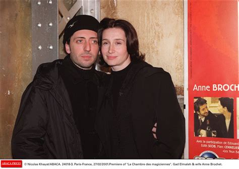 Photo Gad Elmaleh et sa compagne Anne Brochet assistent à la première