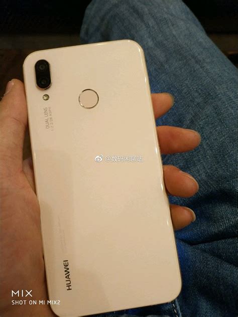 Huawei Nova 3e live images surfaces online ahead of official launch ...