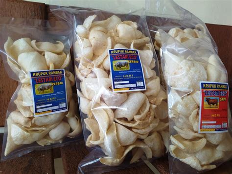 Gurihnya Makanan Khas Tulungagung Krupuk Rambak Kelurahan Sembung