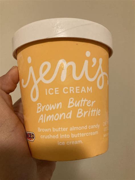 Had This Last Night Jenis Brown Butter Almond Brittle Ricecream