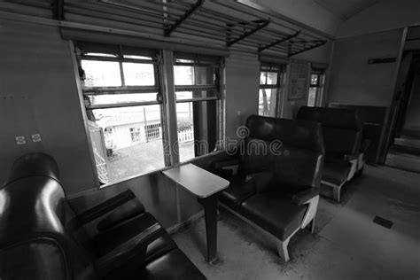 Old Train Interior stock photo. Image of shadows, train - 15172642