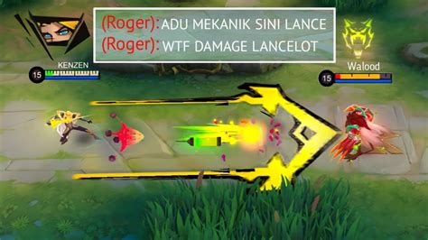 Global Lancelot Vs Pro Roger Cara Melawan Hero Roger Setalah Di