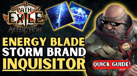 Energy Blade Storm Brand Inquisitor Path Of Exile Build Guide