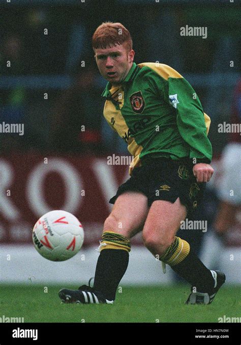 Paul Scholes Manchester United Fc July Stock Photo Alamy