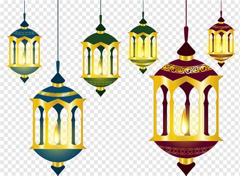 Green chandelier, eid, al, adha png | PNGWing