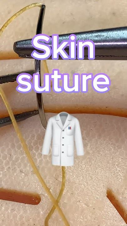 Skin suture/Шов по Донати#medicine#doctor#surgeon#врач - YouTube