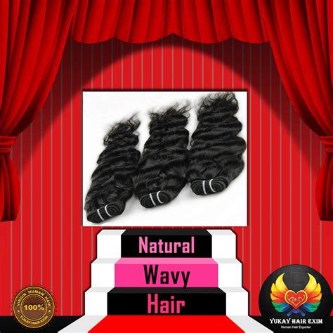 Yukay Hairs Natural Wavy Hair Pack Size 100gm At Rs 2900piece In