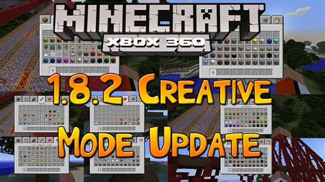 Minecraft Xbox 360 Creative Mode Menus Confirmed Creative Mode Layout Youtube