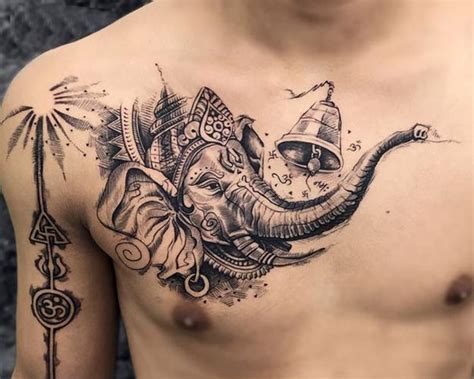 Top More Than Small Ganesha Tattoo In Cdgdbentre