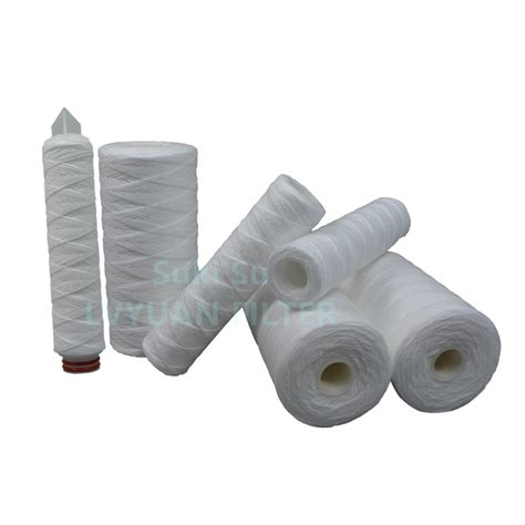 High Quality 1 5 Micron String Wound Sediment PP Cotton Yarn Filter