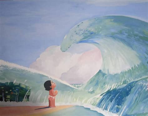 Moana meets the Ocean by Myartmesss on DeviantArt