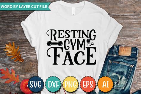 Resting Gym Face Graphic By Teebusiness41 Creative Fabrica