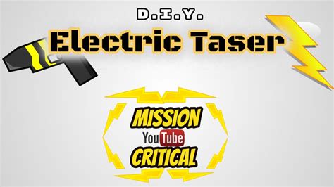 DIY TASER (Self Defense Electric Taser) | Minov