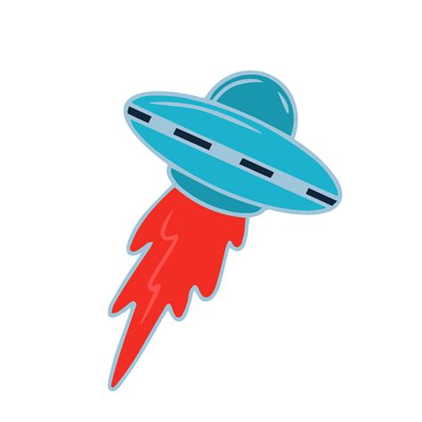 Cartoon Colorful UFO Icon 40711605 Vector Art at Vecteezy