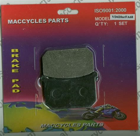 Kawasaki Disc Brake Pads Kz1100 1981 1983 Rear 1 Set Ebay