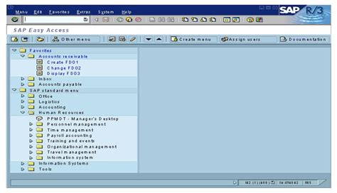 Navigation Inside Sap