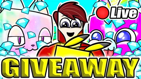 🔴 Pet Simulator X Giveaway Live 🔴 Giveaway 25 Likes Free Psx Pets