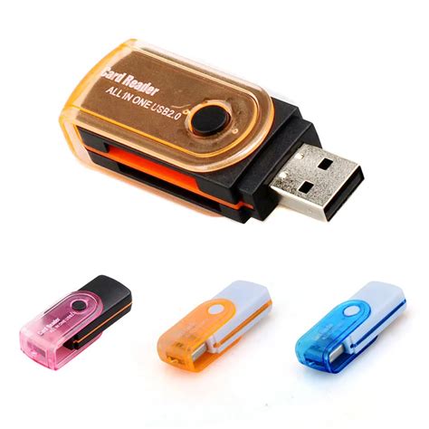 USB 2 0 Micro Card Reader All In One Multi Memory Card Reader For Micro