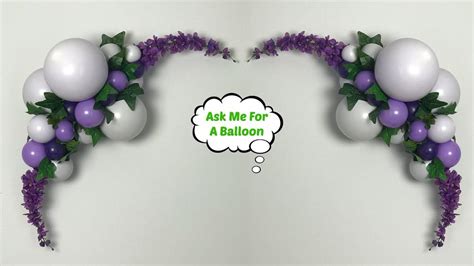 Balloon Flower Swag Balloons Balloon Flowers Diy Balloon Decorations