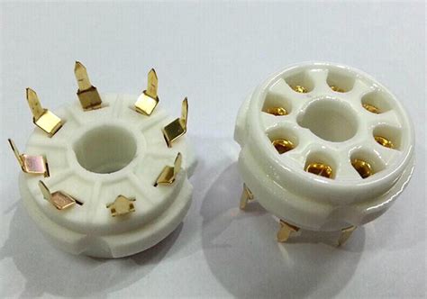 Gzc Y Gold Plated Pin Vacuum Valve Tube Socket For N P Z P El