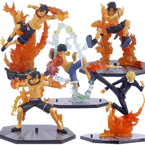 Figuras De Acci N De One Piece Series Pu O De Fuego Portgas D