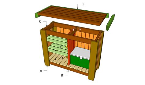 Woodwork Patio Bar Plans PDF Plans