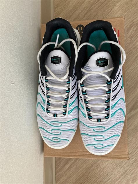 Size Nike Air Max Plus White Hyper Jade For Sale Online Ebay