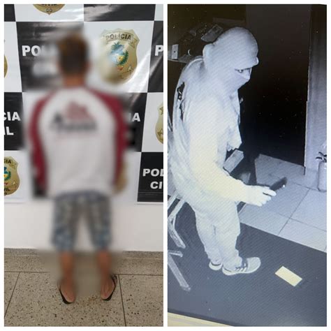 Pol Cia Civil Prende Homem Que Furtou Lojas De Vian Polis E Deu