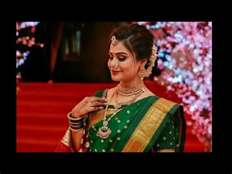 Traditional Maharashtrian Bridal Look Jwellery Navarisaree Youtube