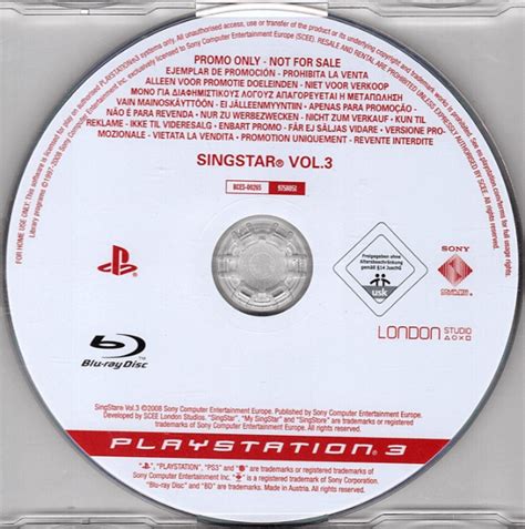 Buy SingStar Vol 3 For PS3 Retroplace