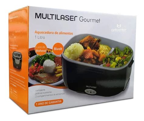 Aquecedor De Alimentos Gourmet Bivolt 60w 1 Litro Multilaser Frete grátis