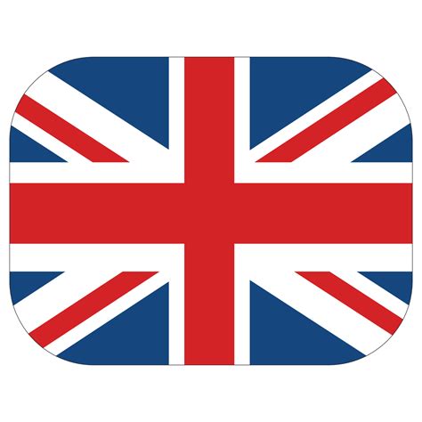 United Kingdom flag. Flag of UK in shape 24537317 Vector Art at Vecteezy