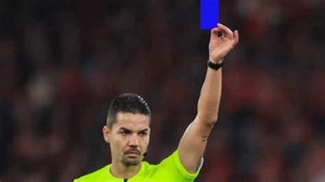 Now Referees Are To Hand Out BLUE Cards Football Fans Left Baffled By