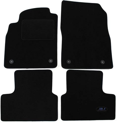 Amazon Fr Tapis De Sol Noir Velours Sur Mesure Pour Astra J